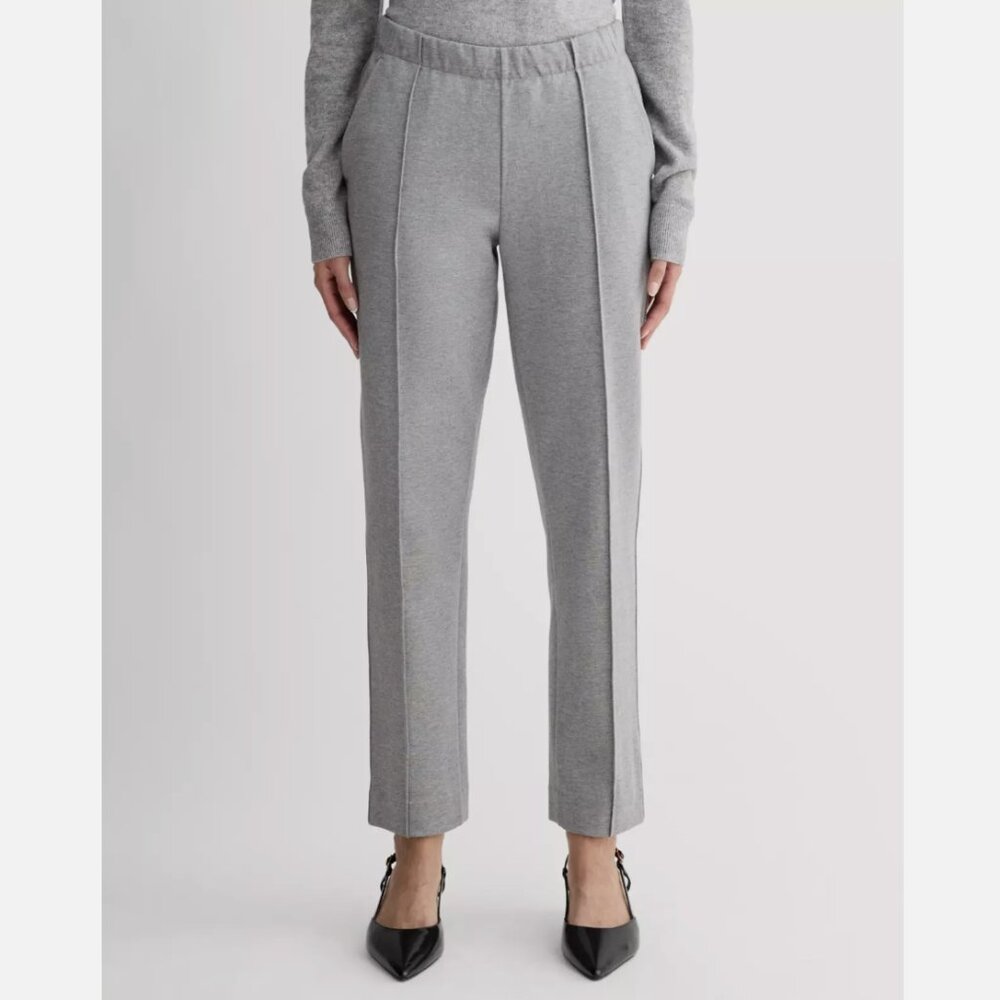 Everlane Heather Grey Pocket Tapered Ankle Length The Dream Pant